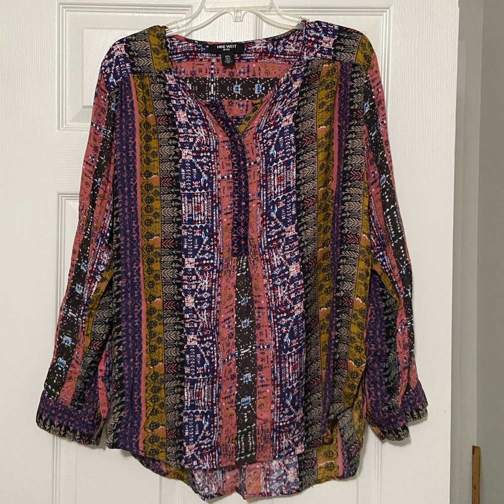 💜Nine West Blouse💜